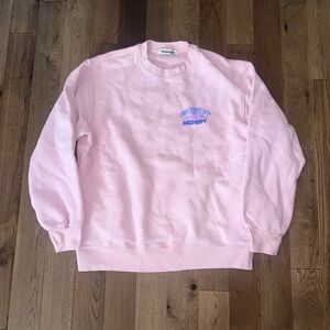 Madhappy Pink Sweatshirt Casual Crewneck
